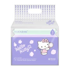 [6501001-YKAZ] YUKAZAN HAND+MOUTH WIPES 6X10'S