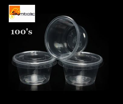 DISPOSABLE PP PUDDING CUP 100'S