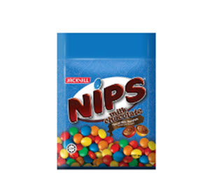 [3106002-NPS] NIPS COKLAT COATED MILK CHOCOLATE 160G