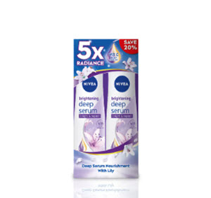 [8404001-NVA-TW] LILY NIVEA DEEP SERUM DEO SPRAY 2X150ML