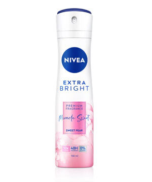 [8404004-NVA-TW-001] SWEET PEAR NIVEA EXTRA BRIGHT DEO SPRAY 150ML