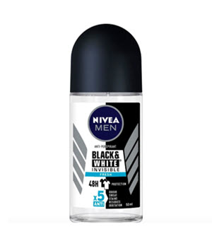 [8505004-NVA-TW-001] BLACK & WHITE FRESH NIVEA MEN ROLL-0N 50ML