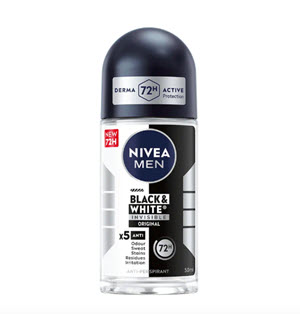 [8505005-NVA-TW-001] BLACK & WHITE ORIGINAL NIVEA MEN ROLL-0N 50ML