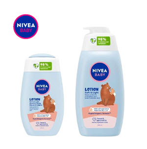 NIVEA SOFT & LIGHT BABY LOTION