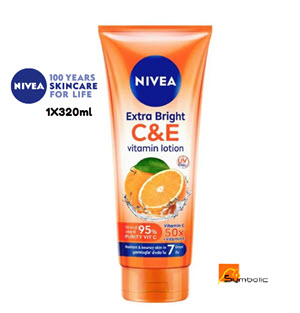 [8408006-NVA-TW-001] NIVEA EXTRA BRIGHT C&E VITAMIN LOTION 320ML