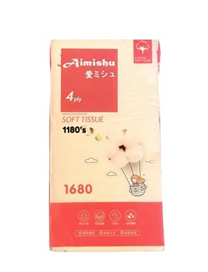 [5104001-AMSH] AIMISHU 4PLY SOFT TISSUE 1180'S