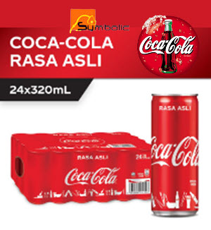 [3901001-COKE] COCA-COLA CAN 320MLX24