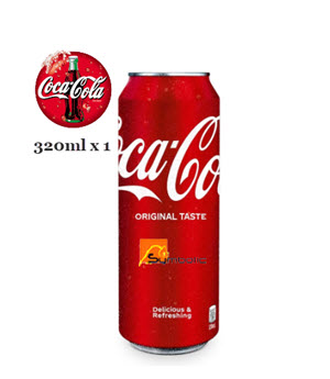 [3901001-COKE-001] COCA-COLA CAN 320ML