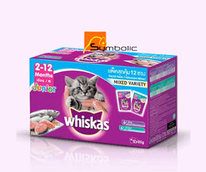 [4903001-WHSK] WHISKAS TUNA POUCH JUNIOR 80GX14'S