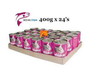 [4902002-WHSK] WHISKAS OCEAN FISH TIN 400GX24'S