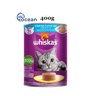 [4902002-WHSK-001] WHISKAS OCEAN FISH TIN 400G