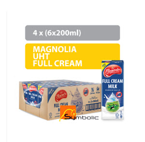 [3903001-MGLIA] MAGNOLIA FULL CREAM MILK 200MLX6X4