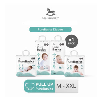 APPLECRUMBY PUREBASICS PULL UP DIAPER